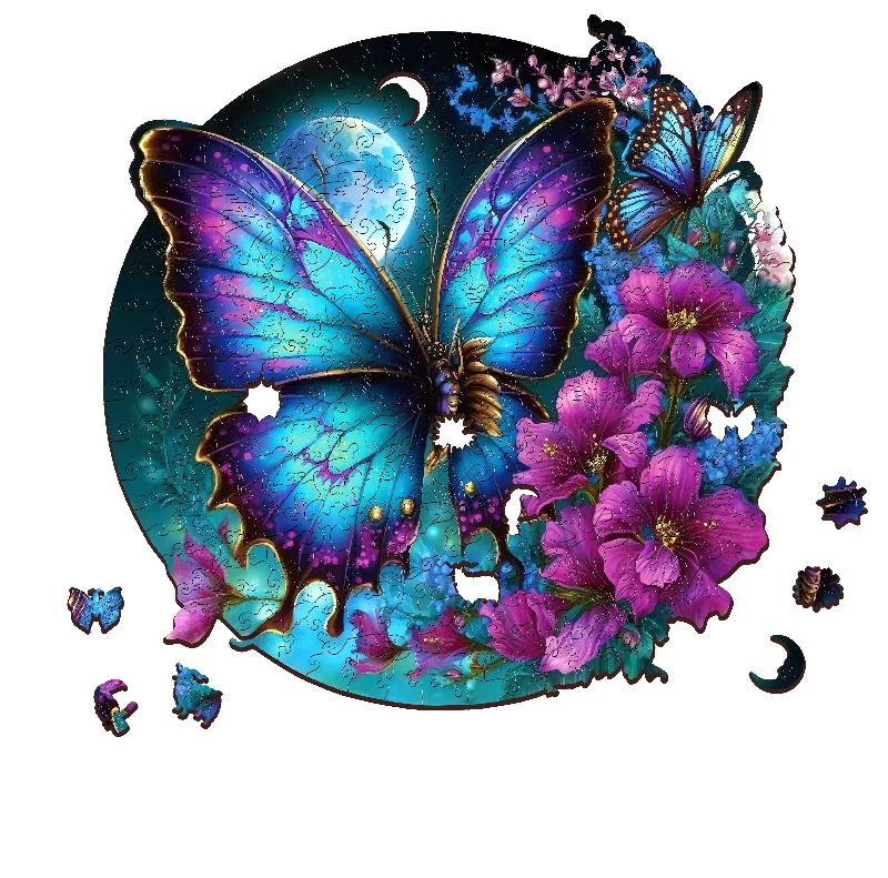 Butterfly Wooden Jigsaw - 300pc