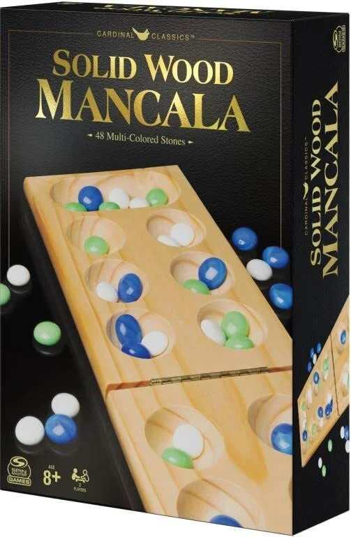 Classic Wooden Folding Mancala