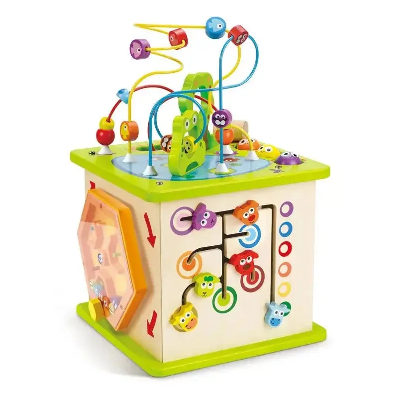 Hape Country Critters Wooden Activity Play Cube