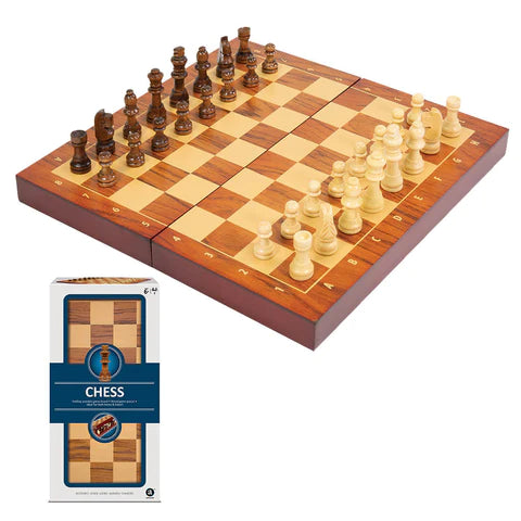 Folding Wooden Chess Set