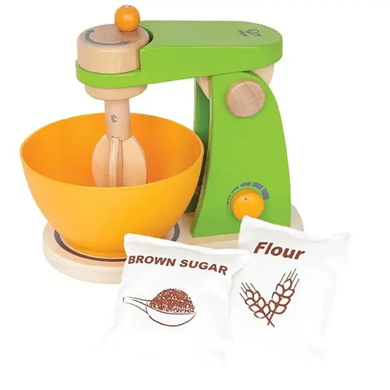 Hape Wooden Mighty Mixer Kitchen Plaset