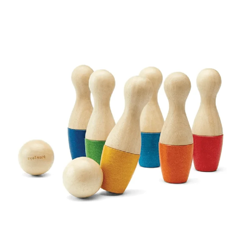 Wooden Bowling Set