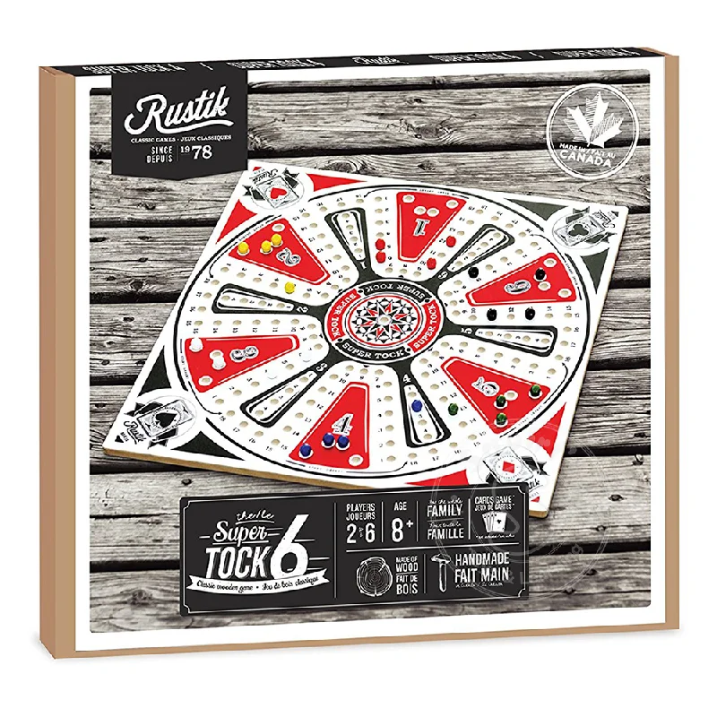 Rustik Super Tock 8 Wooden Game