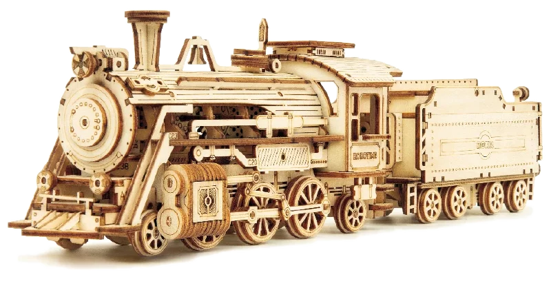 Steam Express - 3D Wooden model