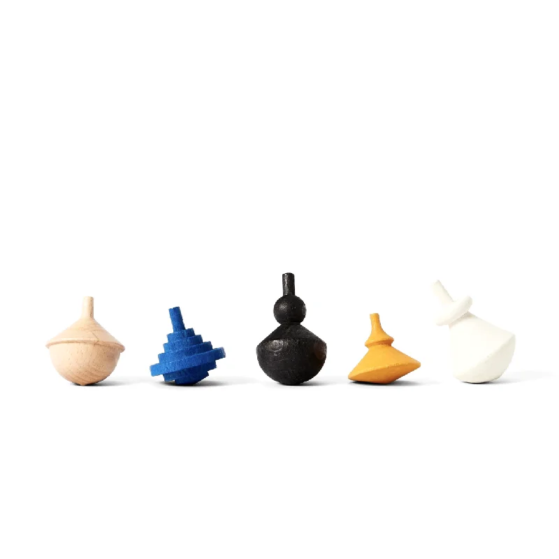 Wooden Spinning Tops