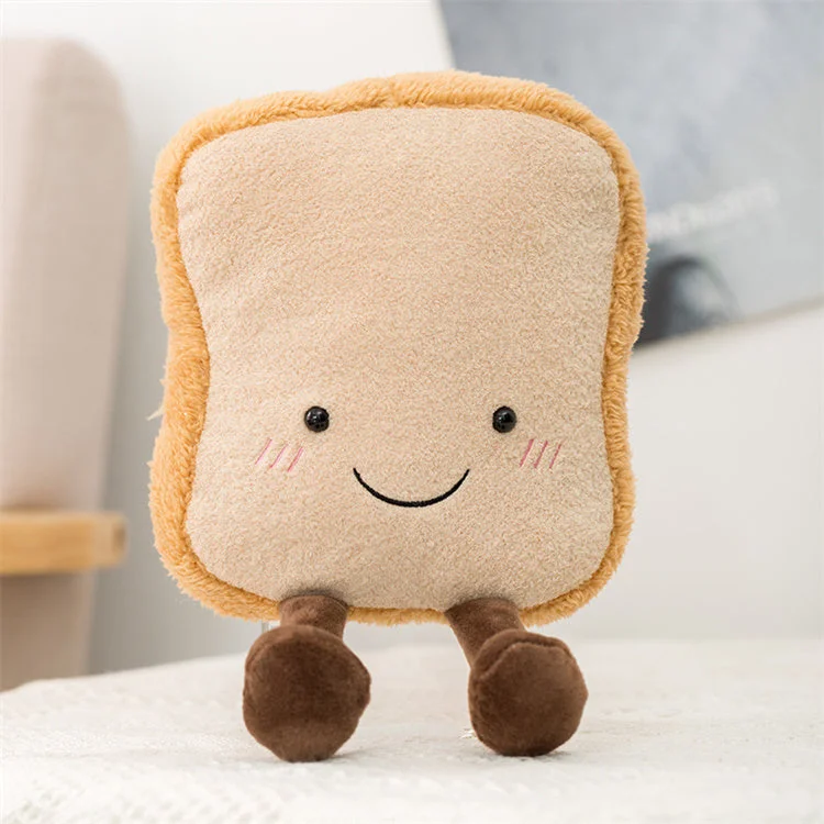 Breakfast Plush Cushion | Toast Bread