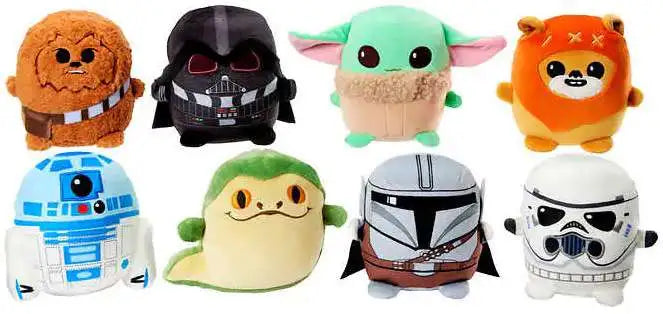 Cuutopia Star Wars 5 Inch (13cm) Plush 8 Pack (3+ Years)