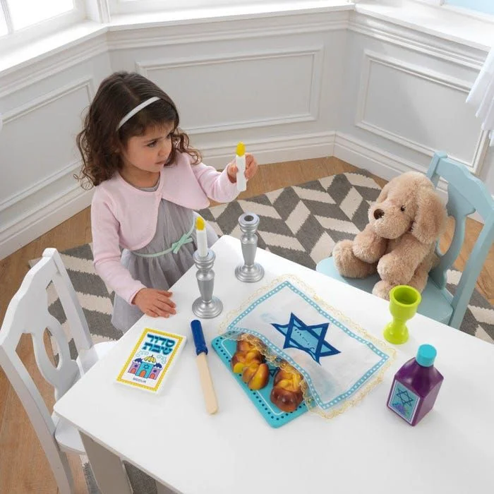 SOLD OUT KidKraft Shabbat Wooden Set 21 total pieces Ages 3+