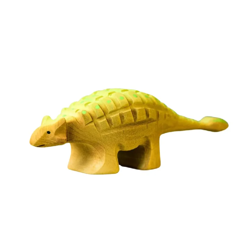 Large Wooden Ankylosaurus