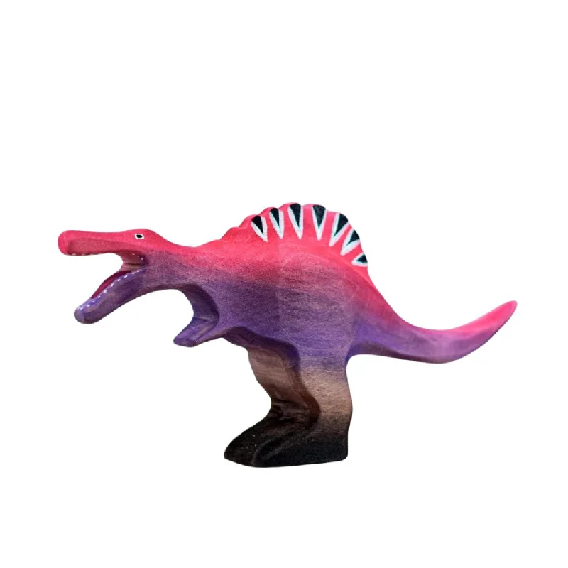 Large Wooden Spinosaurus