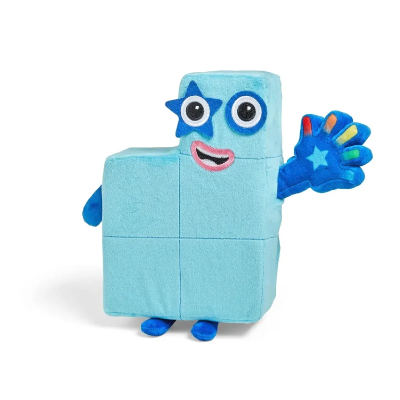 Learning Resources Sing-Along Numberblock Five Plush Interactive Toy, Counting Toy - Age 3+