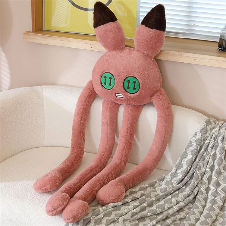 Long Leg Octopus Plush Pillow | Pink Rabbit