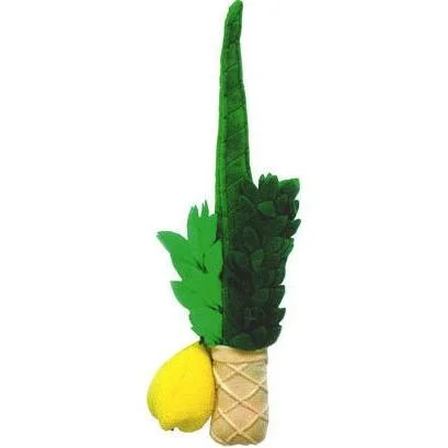 Lulav and Etrog Soft Children's Toy - Plush Play Set for Kids- A Bestseller