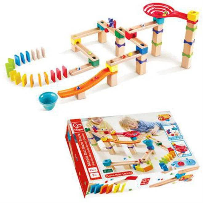 Marble Run Race Track Wooden Hape