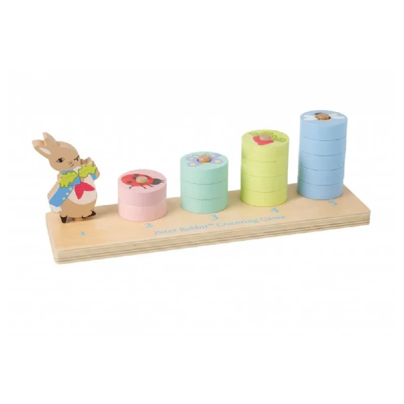 Orange Tree Toys - Peter Rabbit Wooden Counting Game