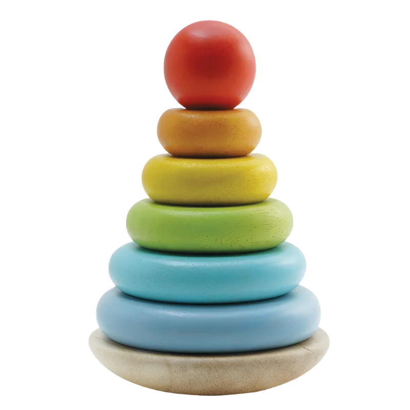 Petilou Rainbow Stacker (Wooden)