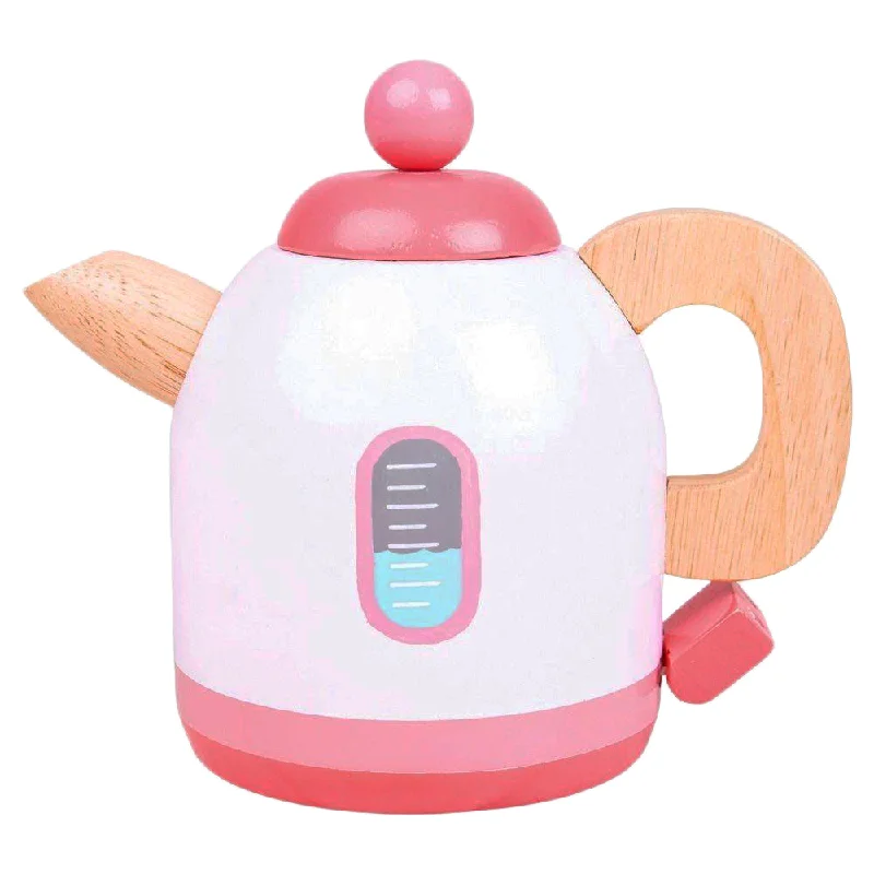 Pink Wooden Kettle