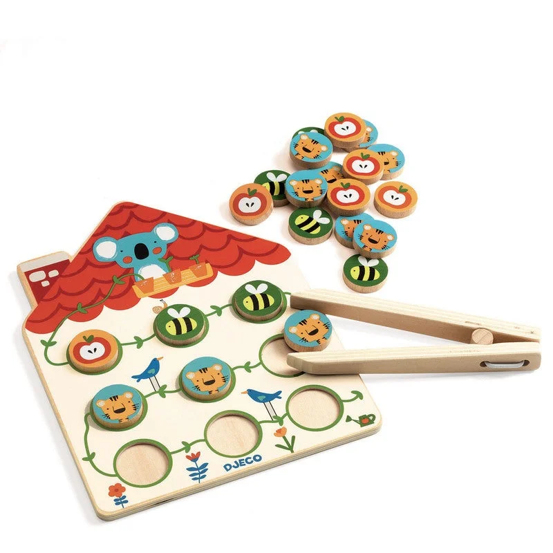 Pinstou Wooden Counting Game