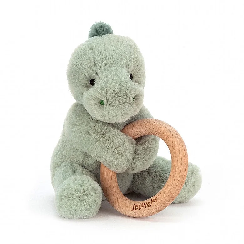 Shooshu Dino Wooden Ring Toy (Retired)