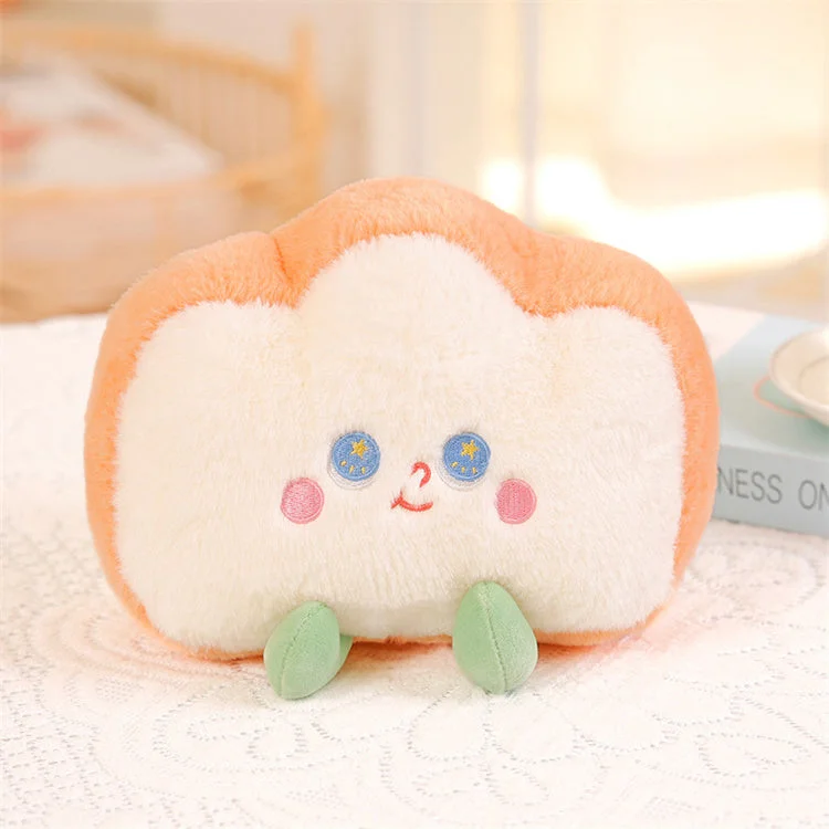 Small Fluffy Plushie Cushion | Biscuit