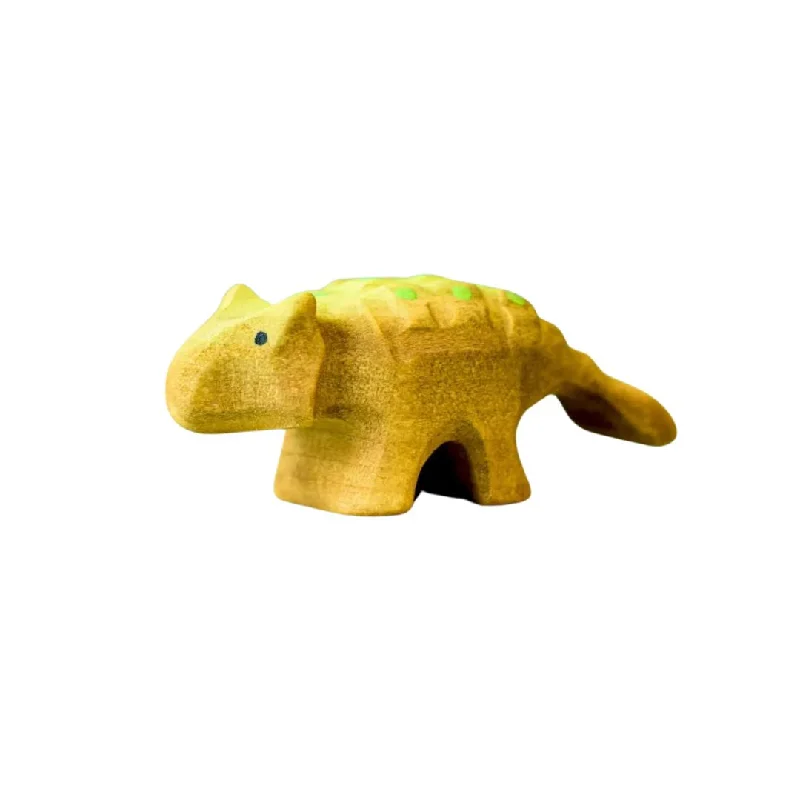 Wooden Ankylosaurus Baby