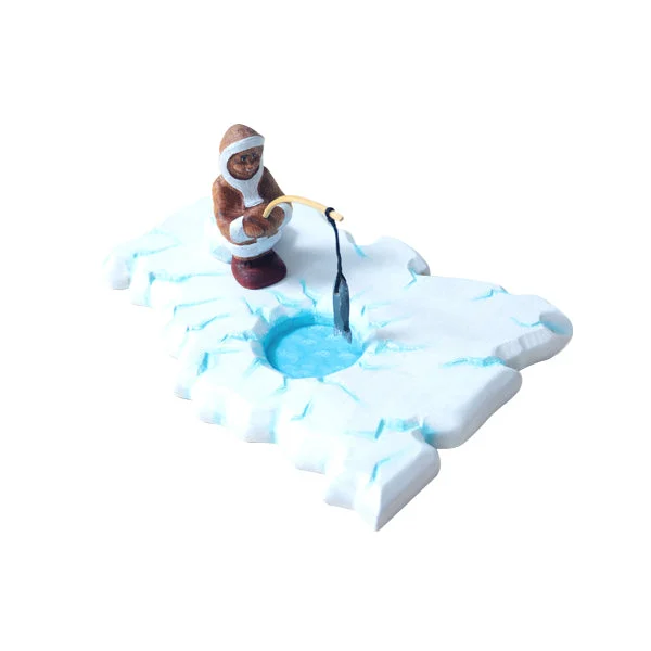 Wooden Arctic Play Base - Fishing Hole