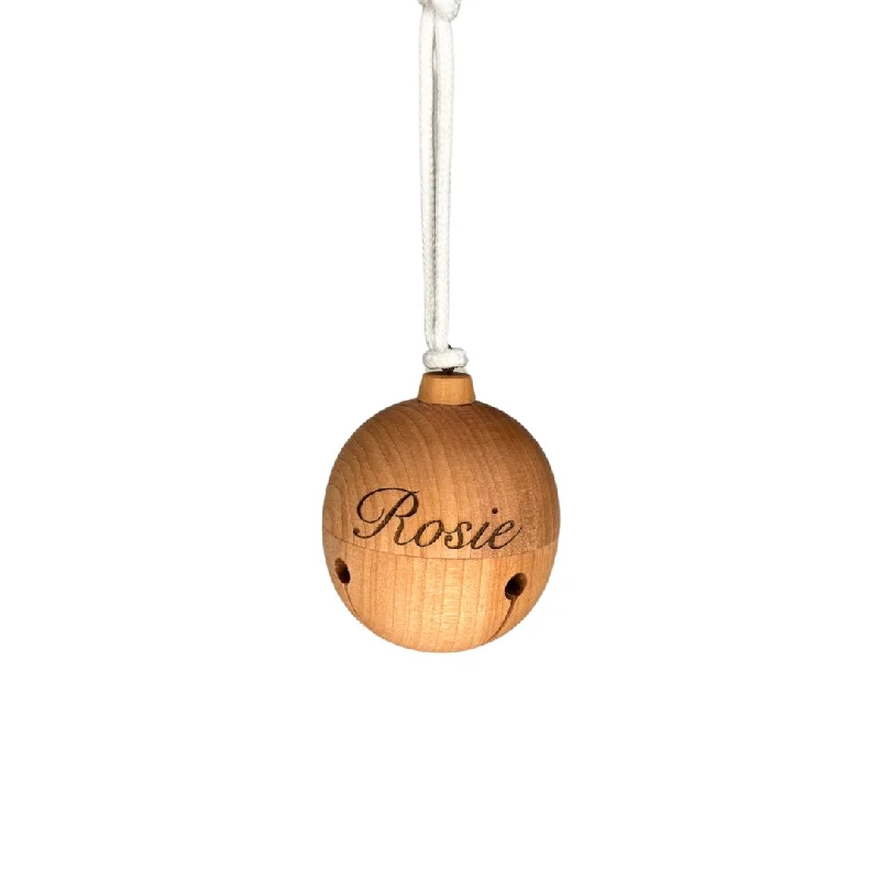 Wooden Personalised Christmas Ornament - Bell