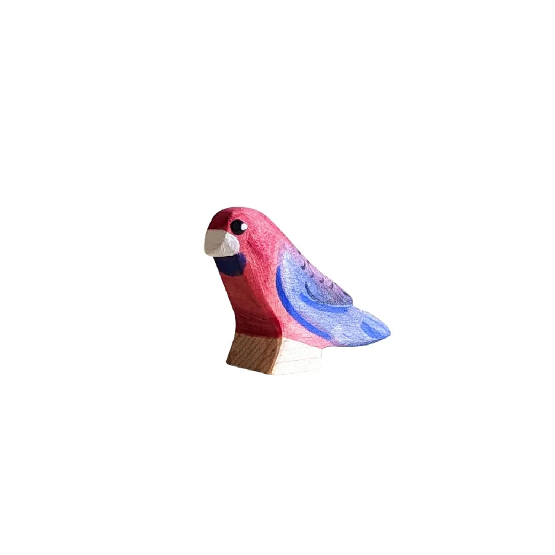 Wooden Crimson Rosella