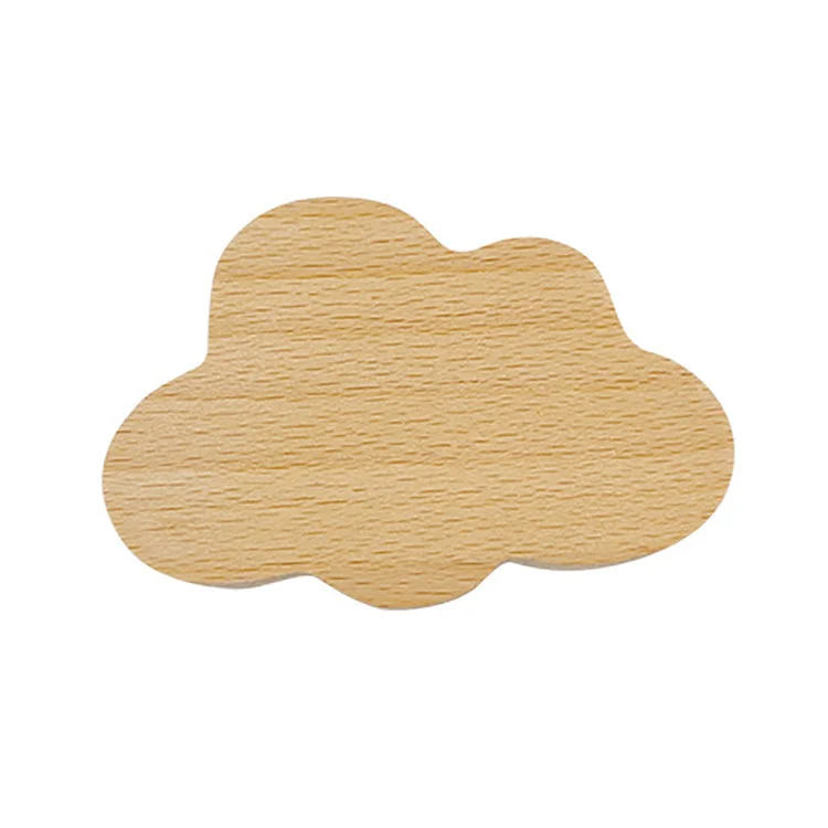 Wooden Cupboard Knob | Cloud