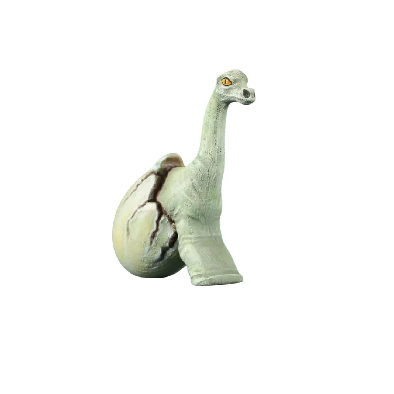 Wooden Hatching Dinosaur Egg - Brachiosaurus