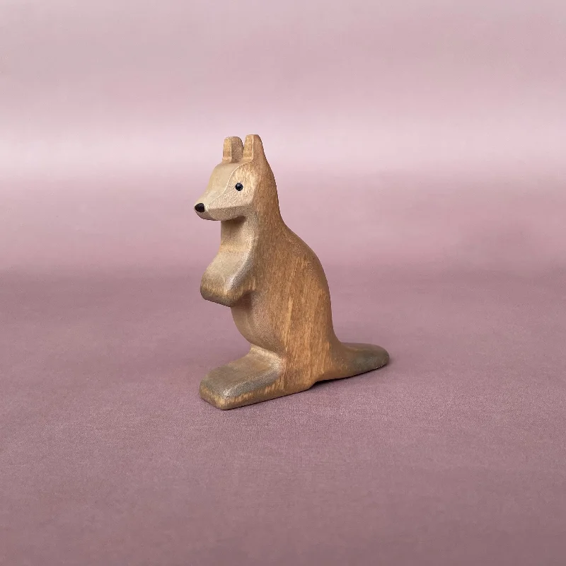 Wooden Kangaroo Joey