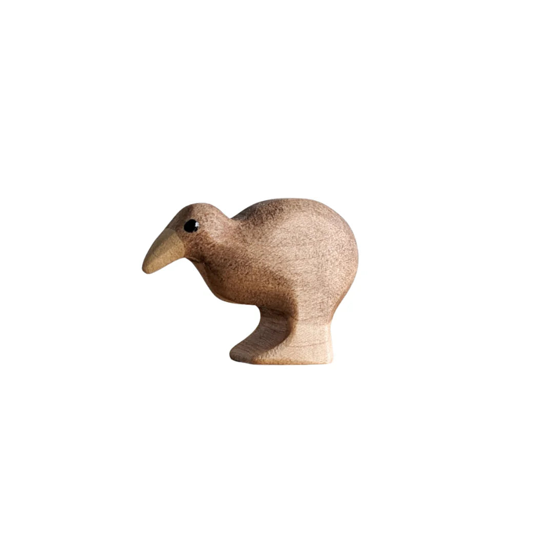 Wooden Kiwi Bird