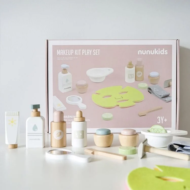 Wooden Makeup Kit Play Set