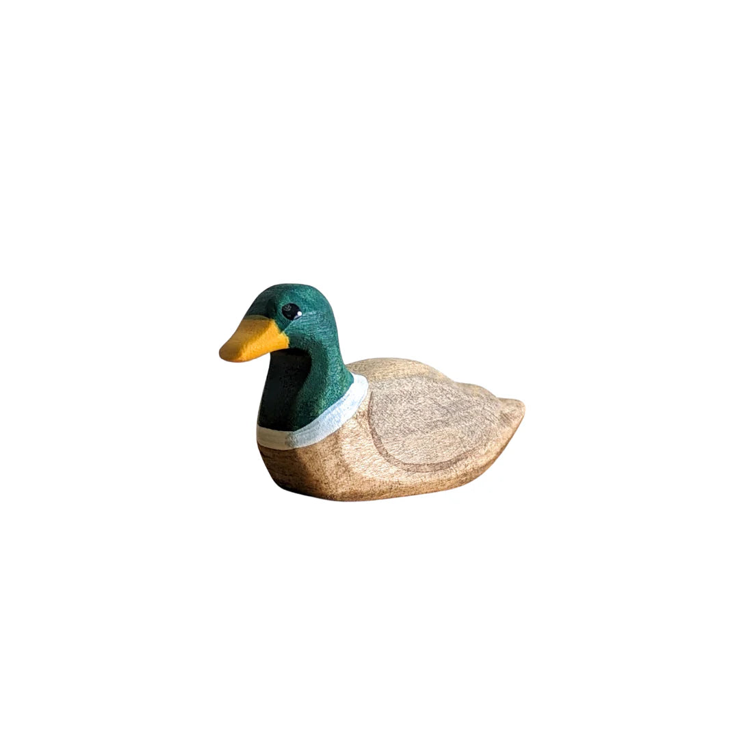 Wooden Mallard Duck