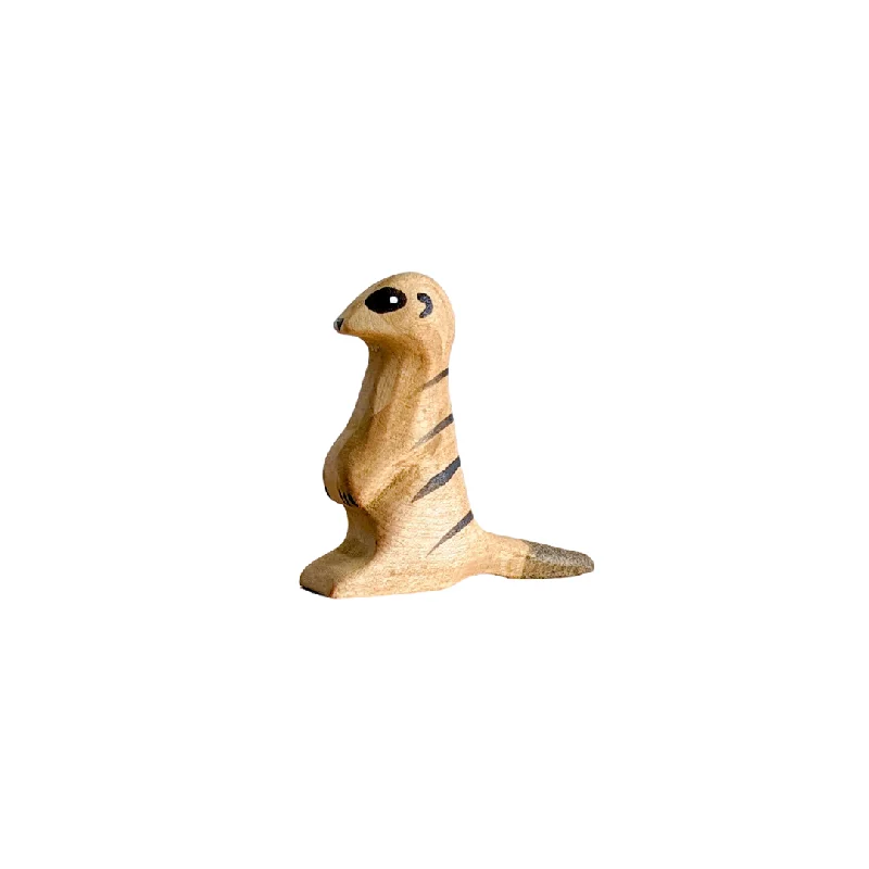 Wooden Meerkat - Standing