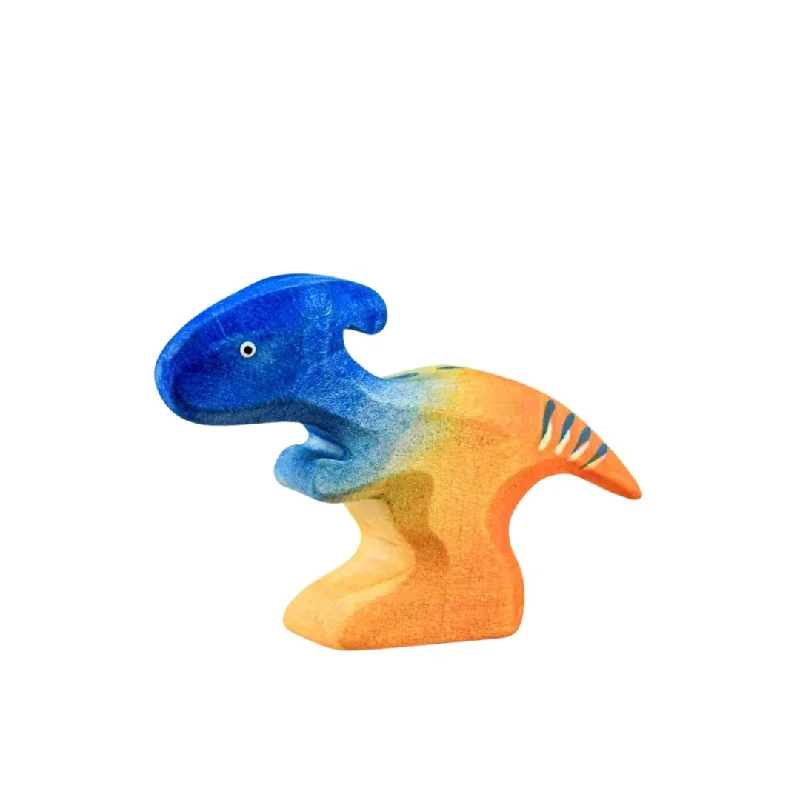 Wooden Parasaurolophus Baby