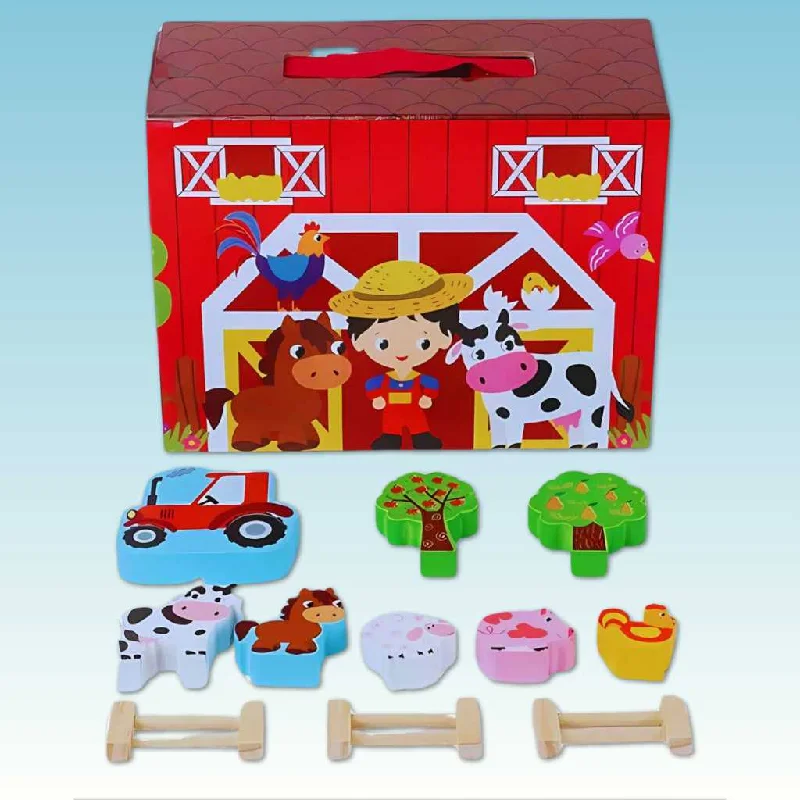 Wooden Play Box Educational Toys for Kids