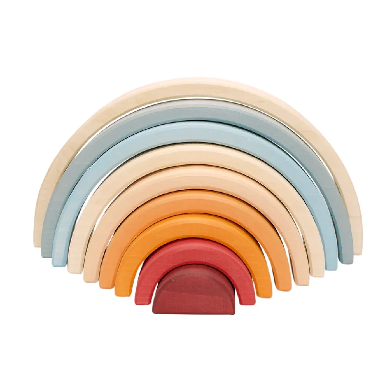 Wooden Large Rainbow - Sunrise - 9 Pieces