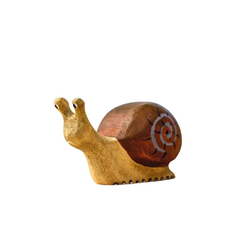 Wooden Snail