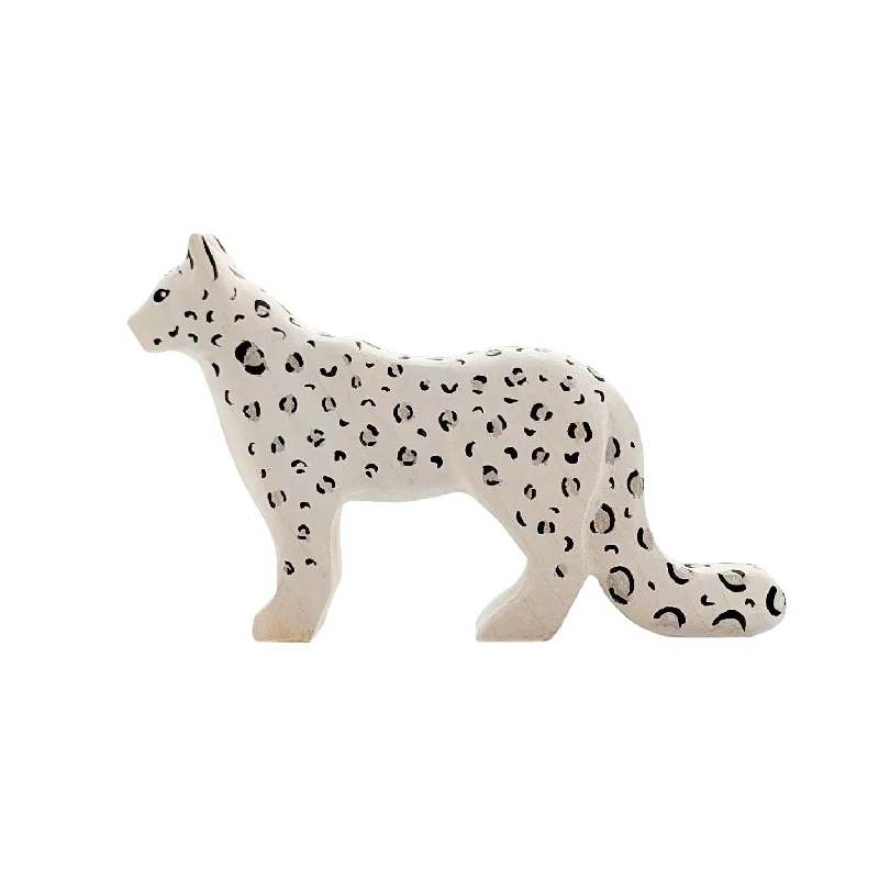 Wooden Snow Leopard - Mother