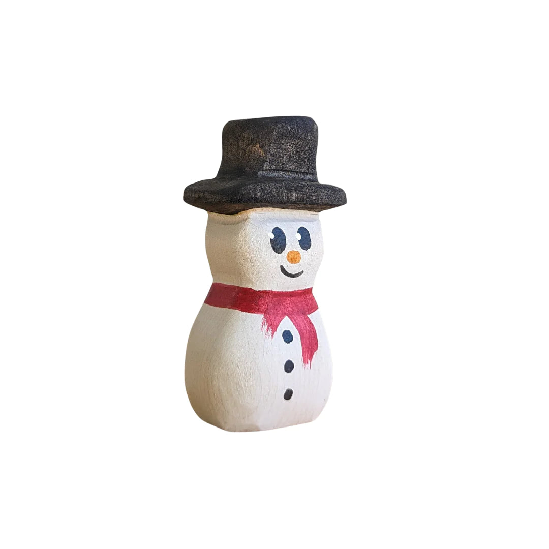 Wooden Snowman