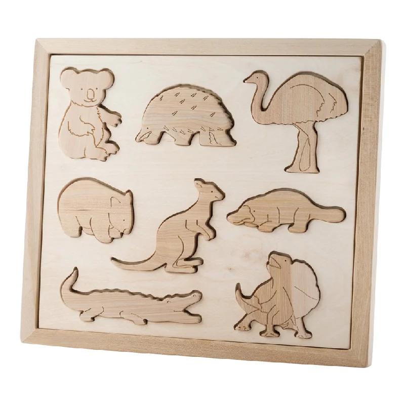 Wooden Sorting Puzzle - Animals Of Australia