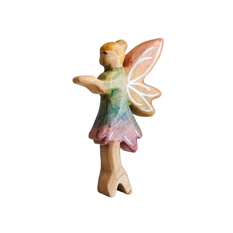 Wooden Standing Fairy - Light