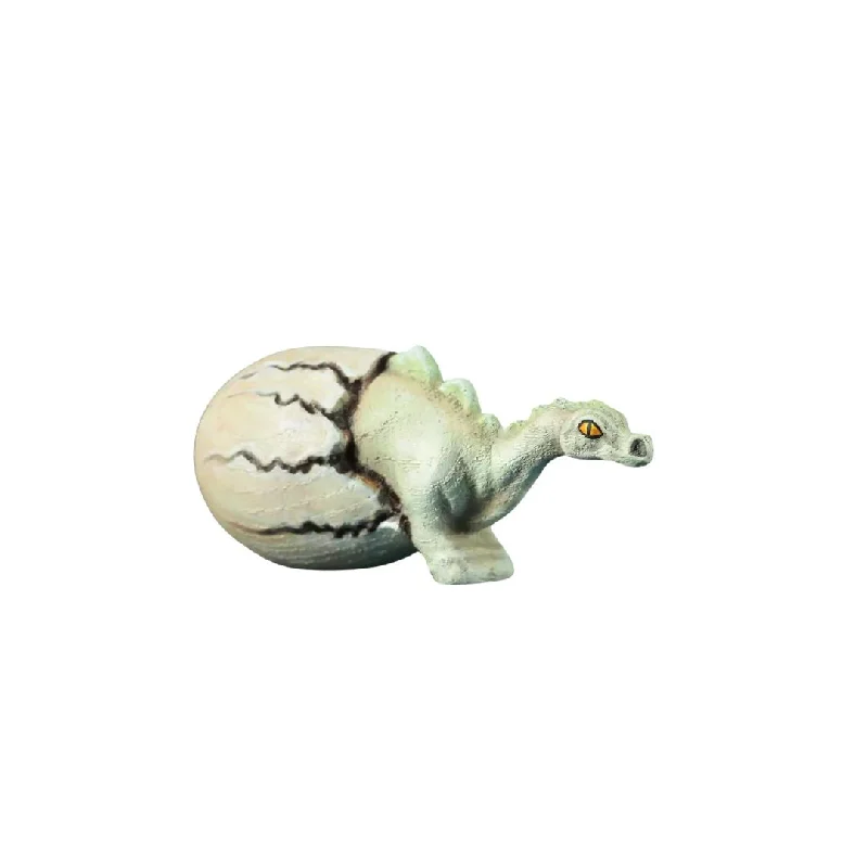 Wooden Hatching Dinosaur Egg - Stegosaurus