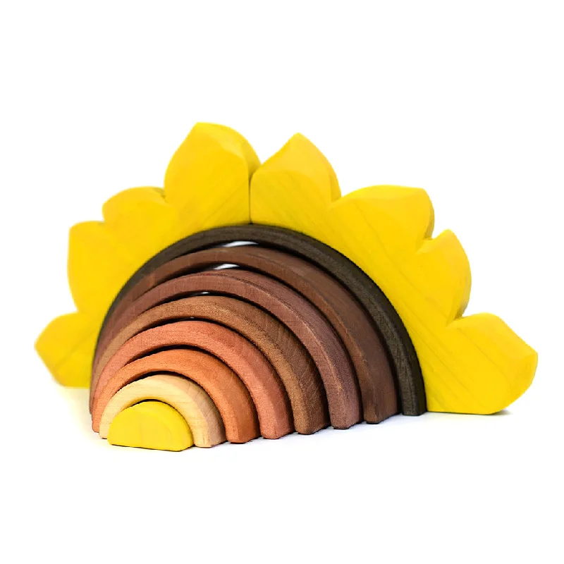 Wooden Sunflower Stacker