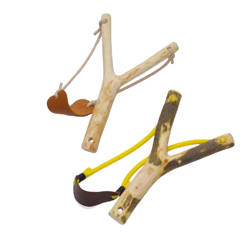 Wooden Toy Branch Slingshot