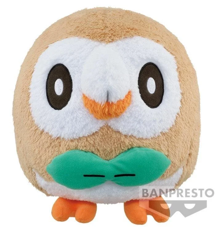 Banpresto Plush Toys Pokemon Super Big Plush Rowlet 27cm