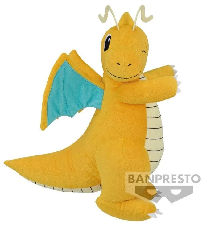 Banpresto Pokemon Super Big Plush Dragonite 34cm