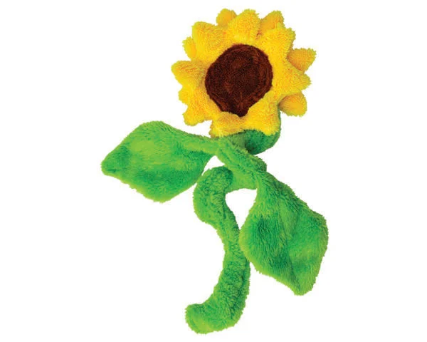 Cycle Dog USA Duraplush Sunflower Plush Dog Toy