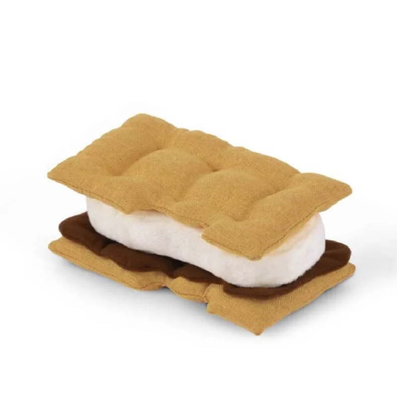 Gimmie S'more Squeaky Nosework Plush Toy